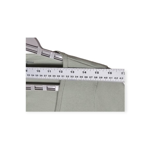 Brandy Melville | Tie Front Cardigan | Women's | M | Mint Green | Ribbed - Picture 2 of 6